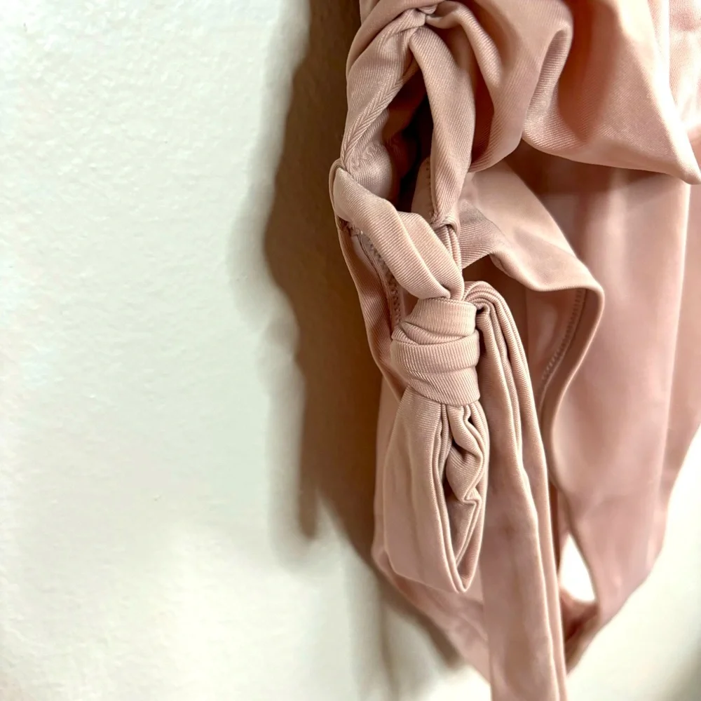 Free People x We Are HAH Cut To The Chase One Piece Bodysuit or Swimsuit LILAC - Picture 4 of 10